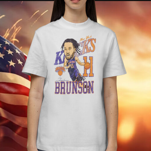 Knicks Jalen Brunson Caricature Shirt