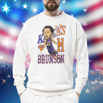 Knicks Jalen Brunson Caricature Shirt