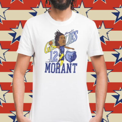 Grizzlies Ja Morant Caricature Shirt