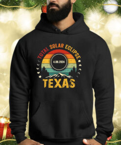 Total Solar Eclipse Texas, April 8th Path of Totality Shirts