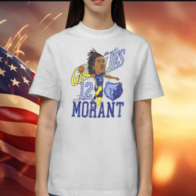 Grizzlies Ja Morant Caricature Shirt