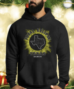 Total Solar Eclipse 2024, Texas Eclipse Clipart Shirts