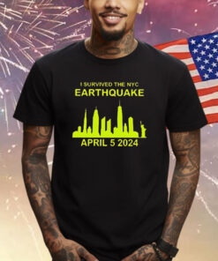 I Survived The New York City Earthquake T-Shirt