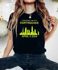 I Survived The New York City Earthquake T-Shirt