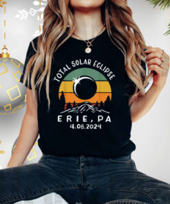 Total Solar Eclipse USA Erie Pennsylvania 4.08.2024 Shirts