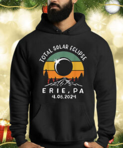 Total Solar Eclipse USA Erie Pennsylvania 4.08.2024 Shirts