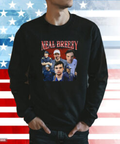 Trey Lathan Wearing Neal Breezy t-shirt