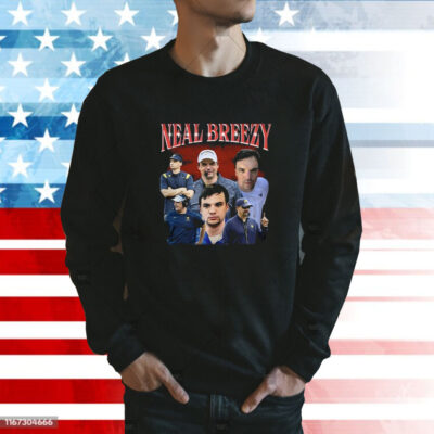 Trey Lathan Wearing Neal Breezy t-shirt