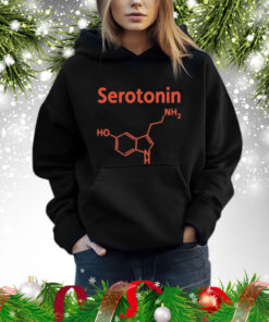 Endra Wearing Serotonin Comfy t-shirt