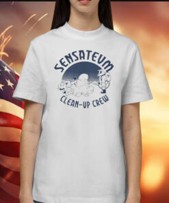 Sensatevm Clean-Up Crew t-shirt