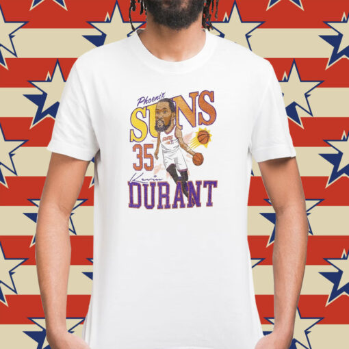 Phoenix Suns Kevin Durant Caricature Shirt