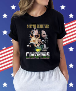 Scottie Scheffler 2024 Master Tournament Champions Shirt