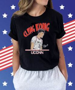 UConn Basketball Donovan Clingan Cling Kong Shirt