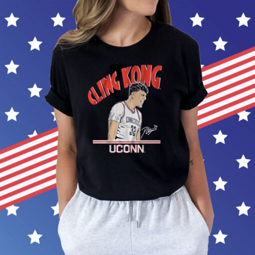 UConn Basketball Donovan Clingan Cling Kong Shirt