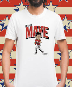 Drake Maye Caricature t-shirt