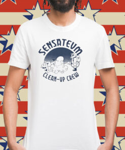Sensatevm Clean-Up Crew t-shirt