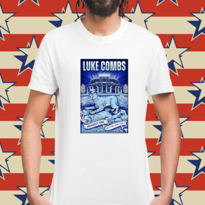 Luke Combs April 27 2024 University Park PA Poster t-shirt