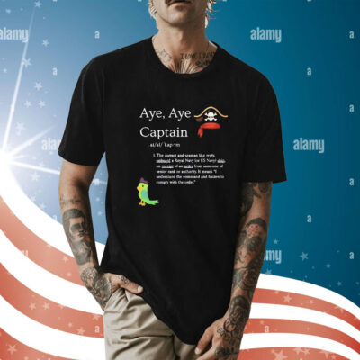 Aye, Aye Captain t-shirt