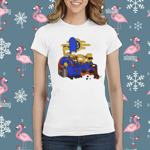 Official The Simpsons and Fallout Nuclear Family Shirt
