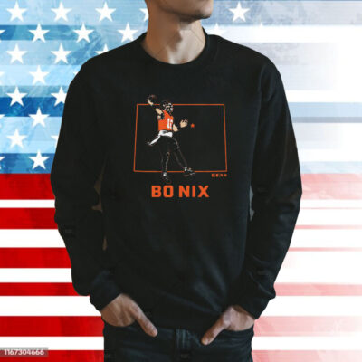 Bo Nix State Star t-shirt