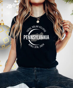 Total Solar Eclipse Pennsylvania, 2024 Eclipse Shirts