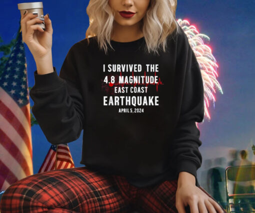 I Survived NYC Earthquake 2024 Shirt