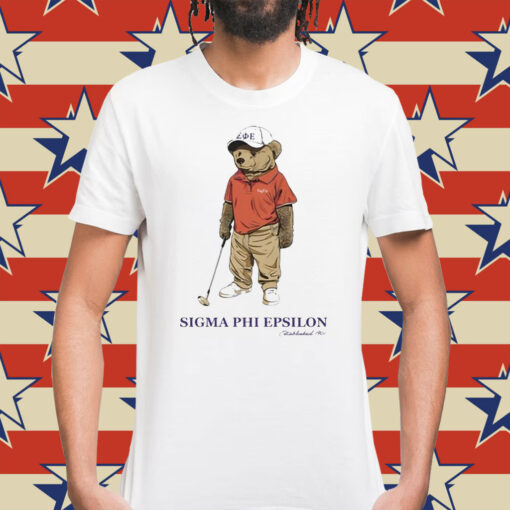 Sigma Phi Epsilon Sigep Bear t-shirt