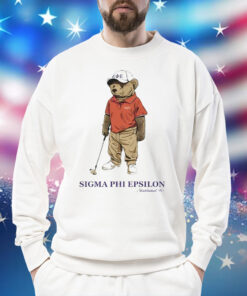 Sigma Phi Epsilon Sigep Bear t-shirt