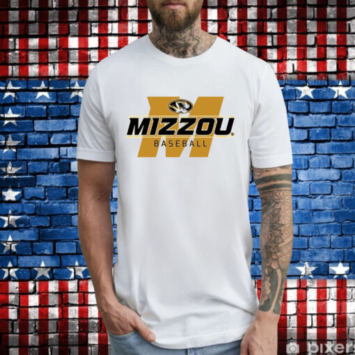 Mizzou Tigers 2024 Baseball Block M Oval Tiger Head t-shirt