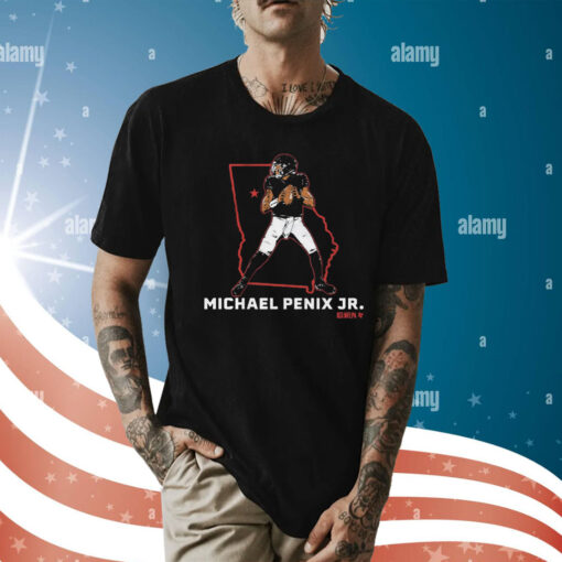 Michael Penix Jr State Star t-shirt