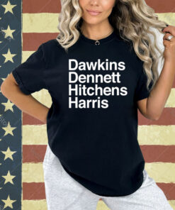 Wife Jennifer Dawkins Dennett Hitchens Harris Shirt