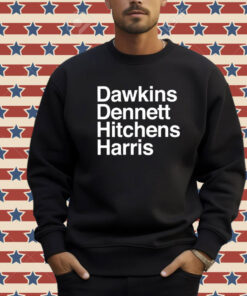 Wife Jennifer Dawkins Dennett Hitchens Harris Shirt