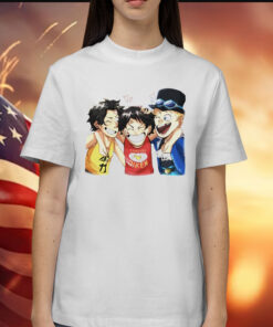 Ace Luffy Sabo children Shirt