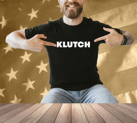 Andrs Gimnez wearing klutch T-shirt