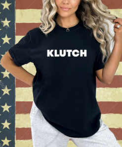 Andrs Gimnez wearing klutch T-shirt