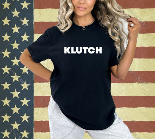 Andrs Gimnez wearing klutch T-shirt