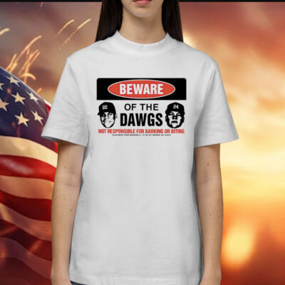 Beware Of The Dawgs Yankees Baseball Shirt