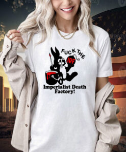 Bunny fuck The IDF imperialist death factory T-shirt