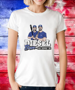 Diesel Bros Gas Supply Co Harrison Bader Pete Alonso New York Mets T-Shirt