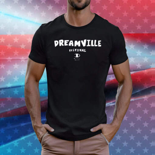 Dreamville Festival 2024 Cloud Guy Black Po T-Shirt