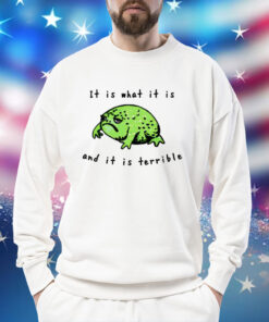 Frog it is what it is and it is terrible Shirt