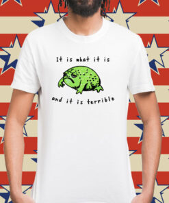 Frog it is what it is and it is terrible Shirt