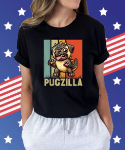 Pug Owner Pugzilla Dog Lover Funny Animal Pet Breeder Shirt