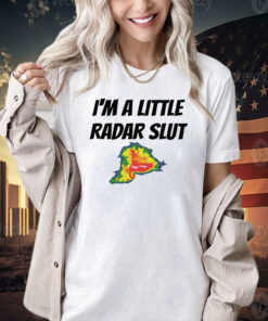 Helicity I’m a little radar slut T-shirt