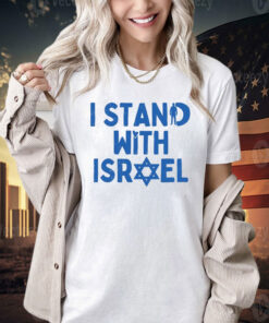 I stand with Israel T-shirt