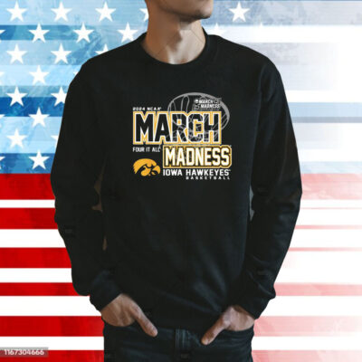 Iowa Hawkeyes March Madness 2024 Women’s Basketball Shirt