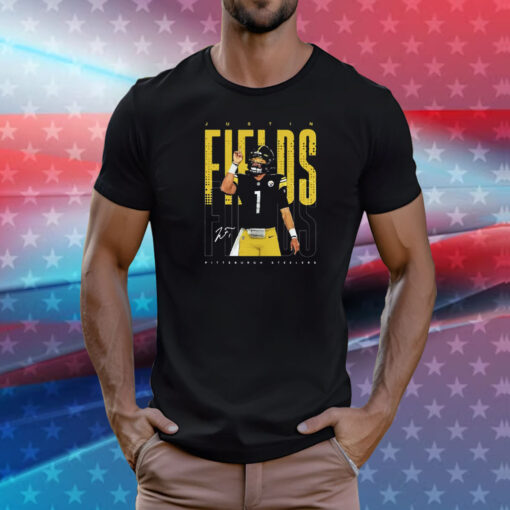 Justin Fields Pittsburgh Steelers T-Shirt