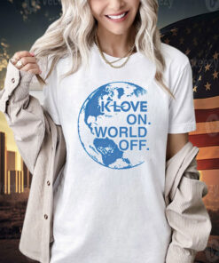 Klove on world off T-shirt