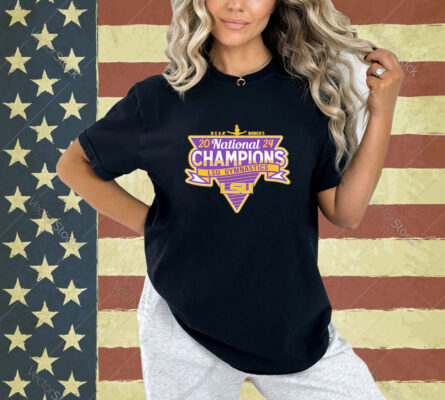 LSU Tigers 2024 NCAA Women’s Gymnastics National Champions T-shirt