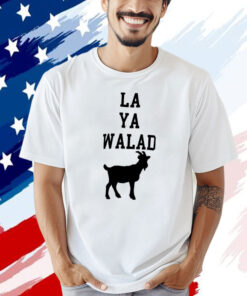 La Ya walad goat T-shirt